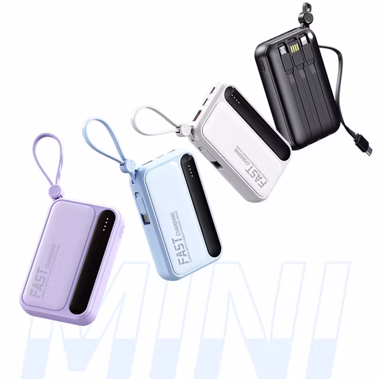 Deporte al aire libre impermeable LED linterna Solar Powerbank 20000mAh Powerbank 20000 Smart Power Bank 20000mAh Powerbank energía Solar