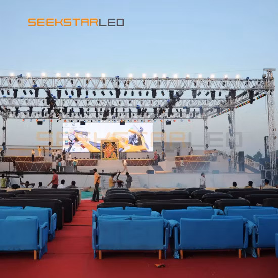 Pantalla LED de alquiler P3.91 para exteriores para eventos
